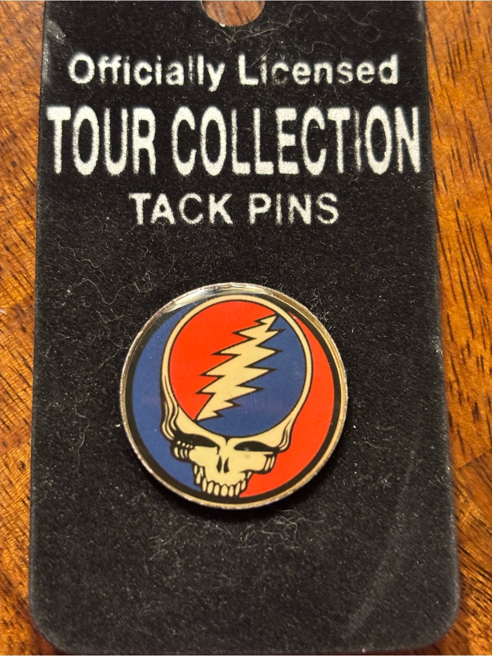 Grateful Dead Pin - authentic tour private collection.